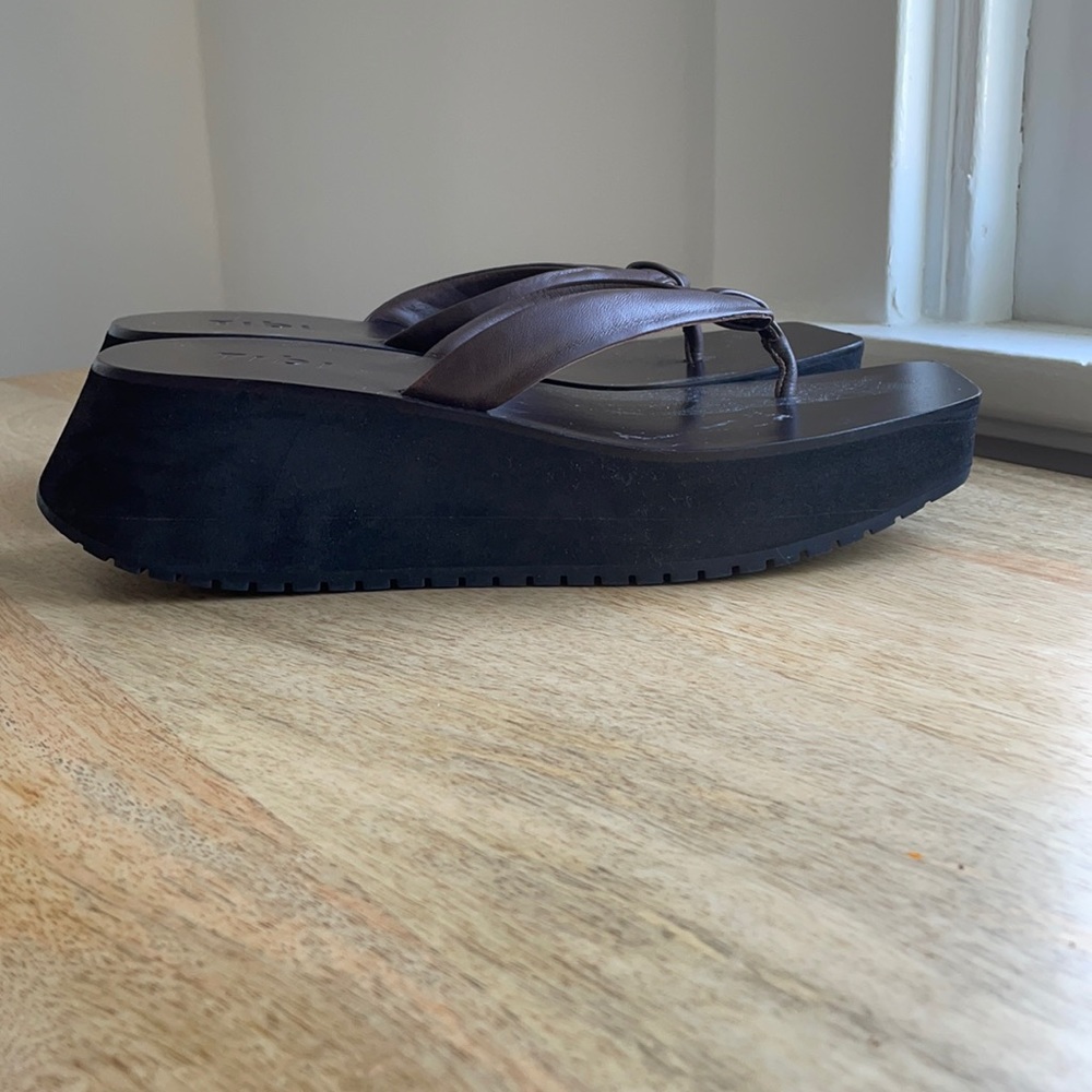 Tibi platform sandals